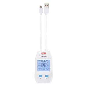 Tester USB UT658 Uni-T, afisaj LCD, 9999 mAh