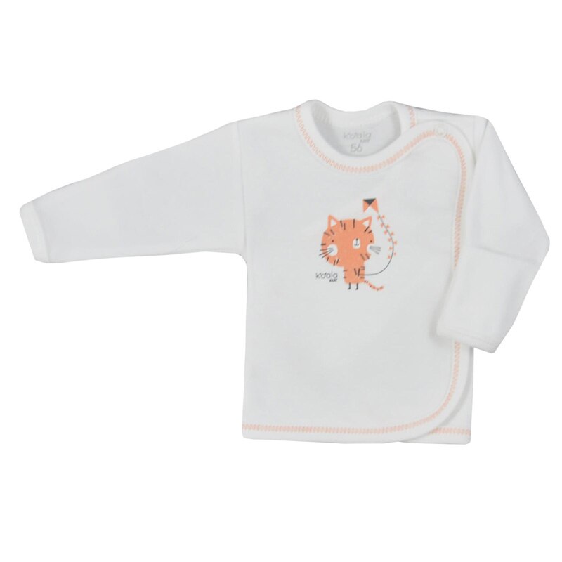 Bluza cu maneca lunga pentru bebelusi Koala Tasmania 08-633, Crem