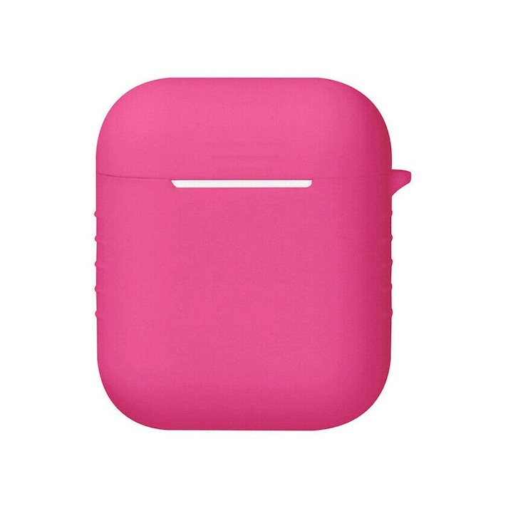 Szilikon védőtok AirPods fülhallgatóhoz - pink