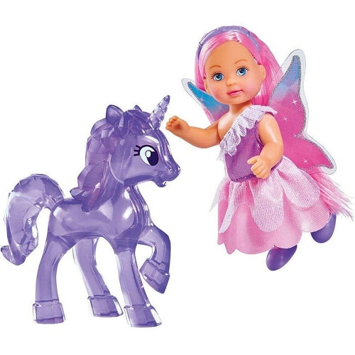 Papusa Simba Evi Love Unicor Friend 12 cm cu Unicorn