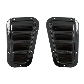 Set 2 Grile Capota compatibile cu Land Rover Defender 90/110/130 (1990-2016) LH Negru Lucios Set 2 Grile Capota compatibile cu Land Rover Defender 90/110/130 (1990-2016) LH Negru Lucios