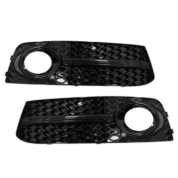 Set 2 Grile Laterale Bara Fata compatibil cu AUDI A4 B8 8K (2007-2011) RS4 Design Piano Black Set 2 Grile Laterale Bara Fata compatibil cu AUDI A4 B8 8K (2007-2011) RS4 Design Piano Black