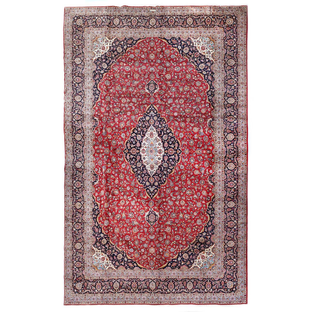 Covor Persan kashan lucrat manual din lana Size 630x400