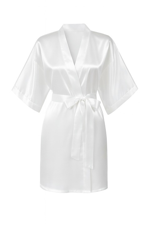 Halat din satin, KozaBiat, alb, XL XL EU