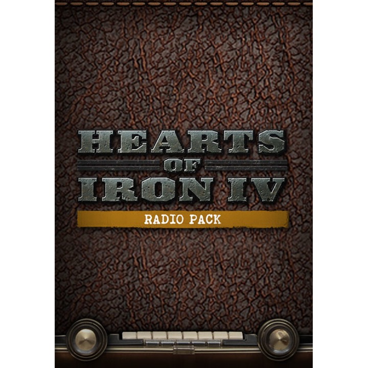 Joc Hearts of Iron IV - Radio Pack DLC Steam Key Global PC (Cod Activare Instant)