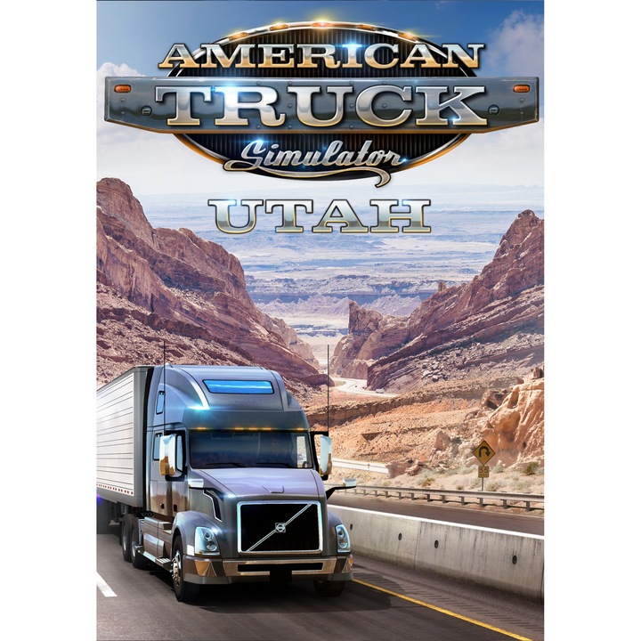 Játék American Truck Simulator – Utah DLC Steam Key Global PC (azonnali aktiválási kód)