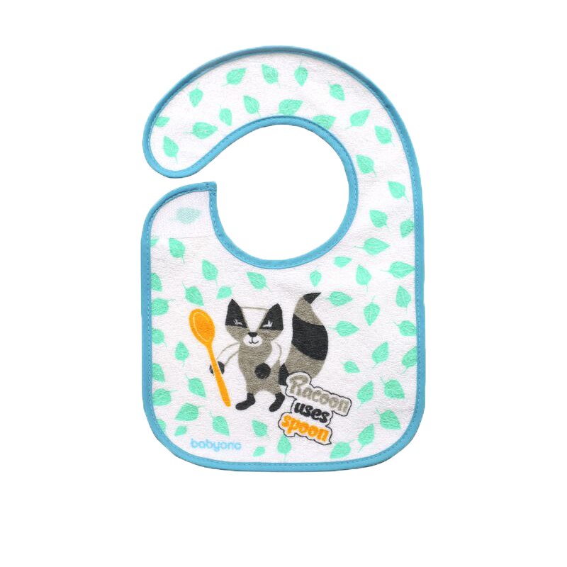 Baveta impermeabila pentru bebelusi BabyOno 831M, Multicolor 3+ luni