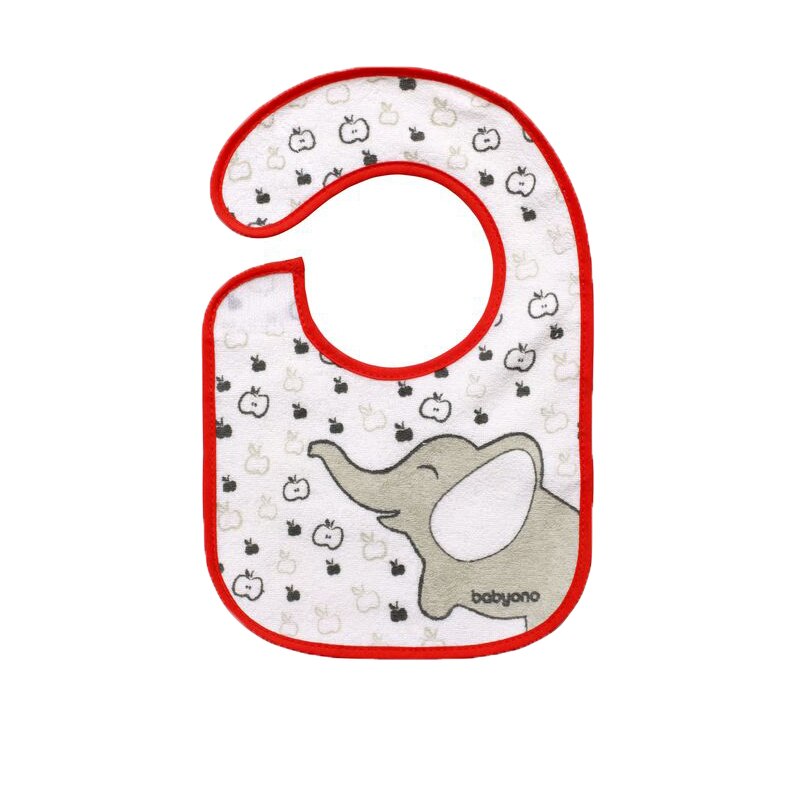 Baveta impermeabila pentru bebelusi BabyOno 831R, Multicolor 3+ luni