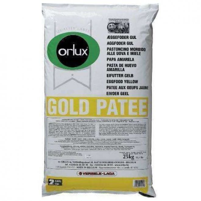 Hrana pentru perusi, neophema si porumbei, Orlux Gold Patee Profi, Versele-Laga, 25 kg