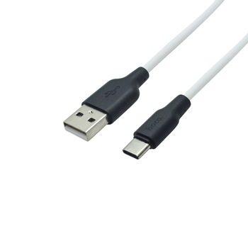 Cablu de date, Hoco, Lightning- USB, alb, X21 Cablu de date, Hoco, Lightning- USB, alb, X21