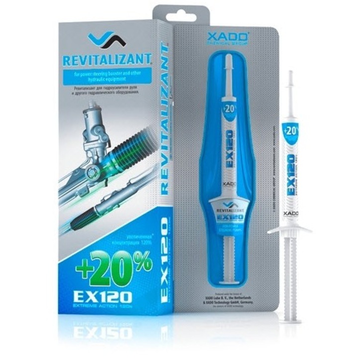 Ревитализант XADO, EX120 за хидравлична система, 8 мл