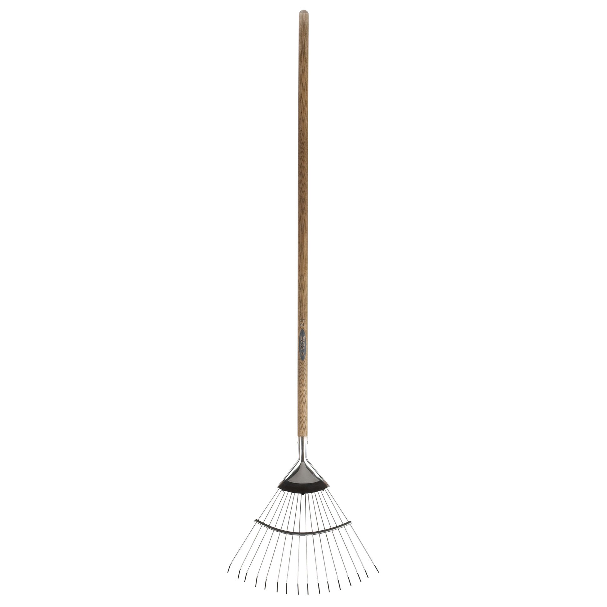 Grebla tip evantai flexibila cu dinti din inox, coada de lemn, Spear & Jackson Traditional Stainless