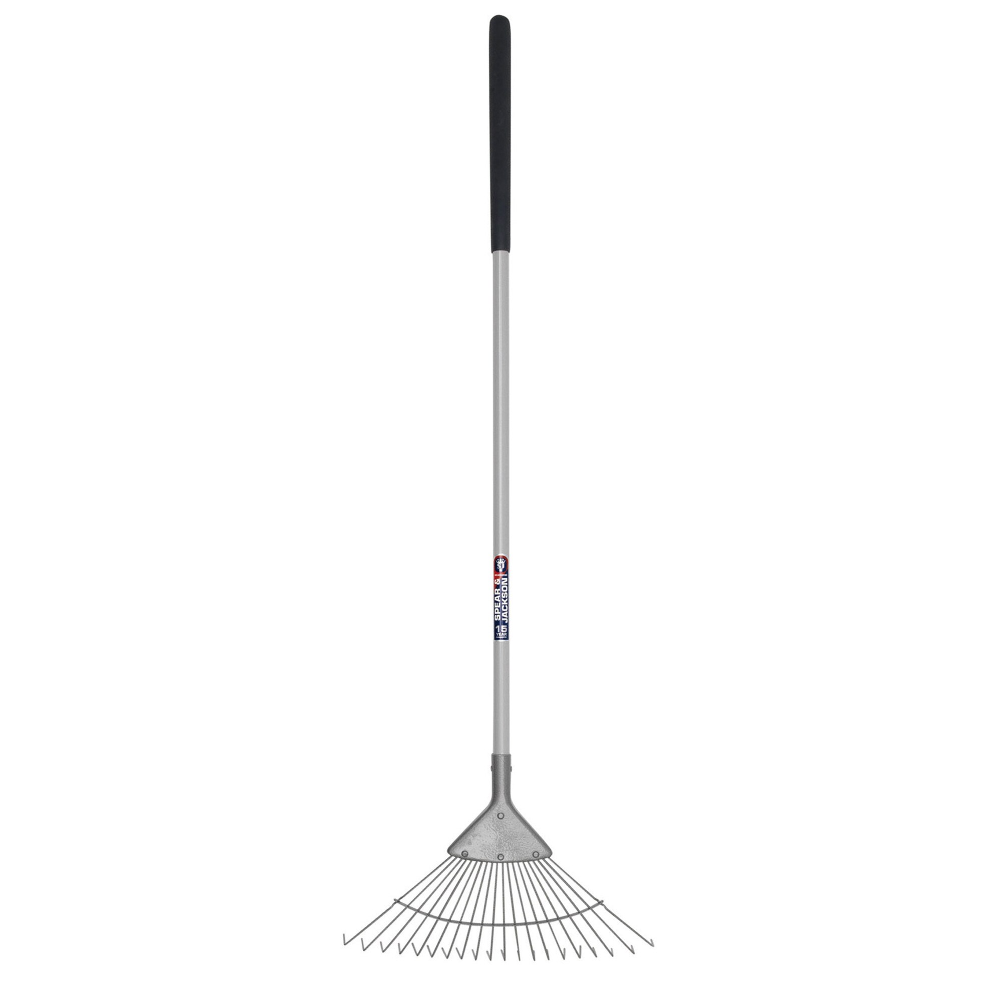Grebla tip evantai flexibila cu dinti din otel carbon, coada de aluminiu, Spear & Jackson Neverbend