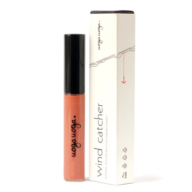 Gloss de buze natural cu extract de merisoare de munte Wind Catcher, Uoga Uoga, 7 ml