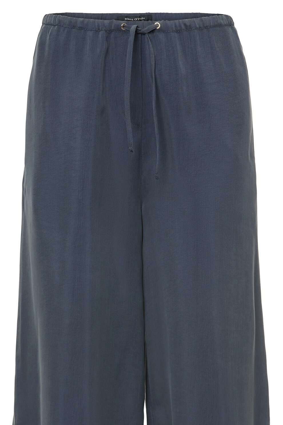 Marc O'Polo, Pantaloni culotte cu snur de ajustare, Bleumarin, 2XS