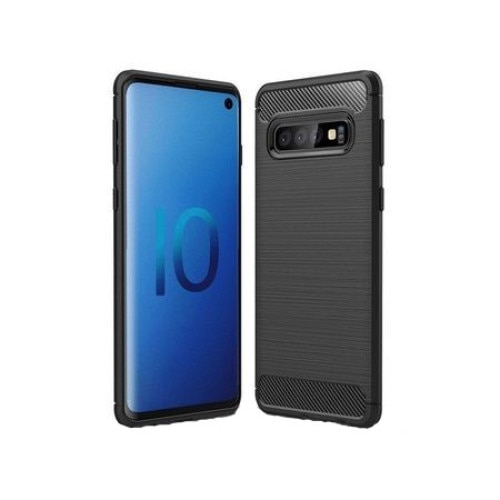 Husa de protectie Soho pentru Samsung Galaxy S10, Negru