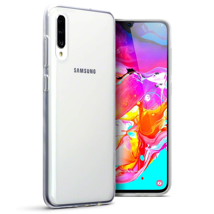 Husa pentru Samsung Galaxy A70, Transparent