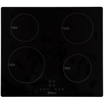 Plita incorporabila STARCREST SIH-GT6141, Inductie, 4 zone de gatit, Touch control, Timer, Power boost, Sticla Neagra Plita incorporabila STARCREST SIH-GT6141, Inductie, 4 zone de gatit, Touch control, Timer, Power boost, Sticla Neagra