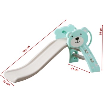Tobogan MyKids Bear Turquoise 133 cm Tobogan MyKids Bear Turquoise 133 cm