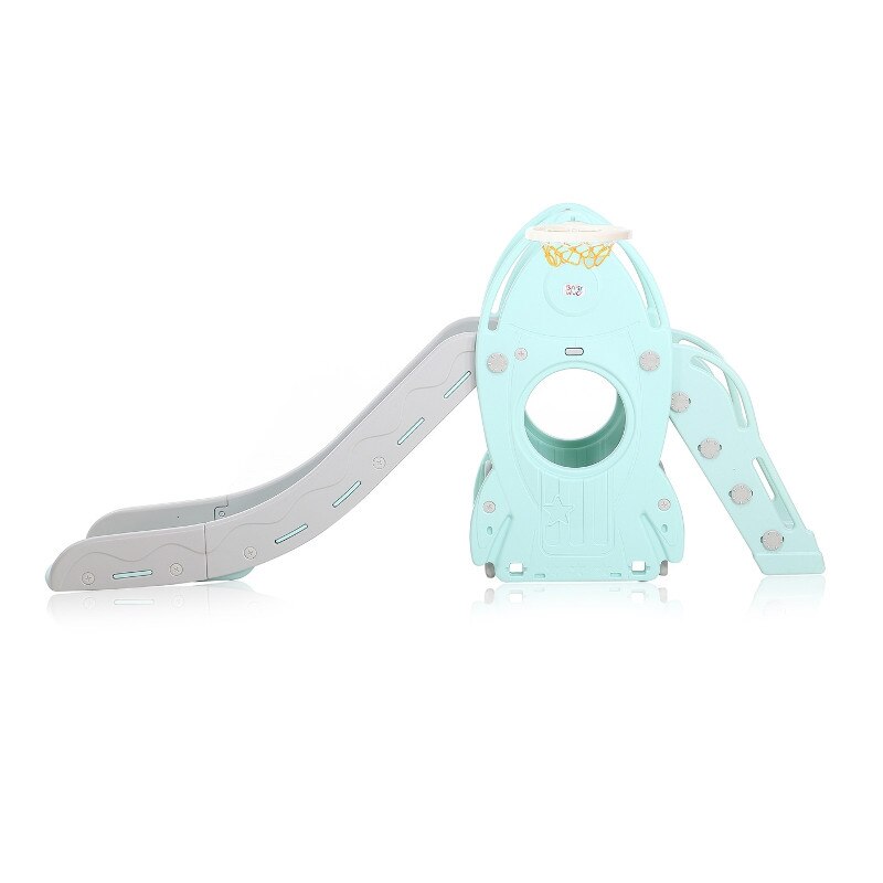 Tobogan MyKids cu cos de baschet Racheta Turquoise