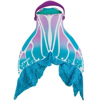 Labe inot pentru copii FINIS, Paradise, Model coada de sirena, Albastru/Roz, 31-35