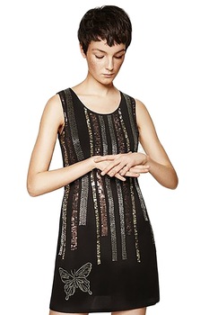 Rochie, Desigual 71V2GB9, Negru Rochie, Desigual 71V2GB9, Negru