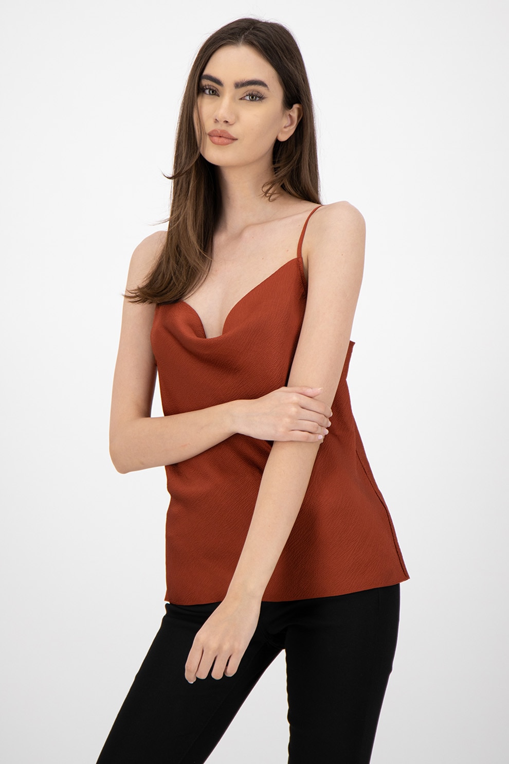 Ted Baker, Top cu guler drapat Reigan, Scortisoara