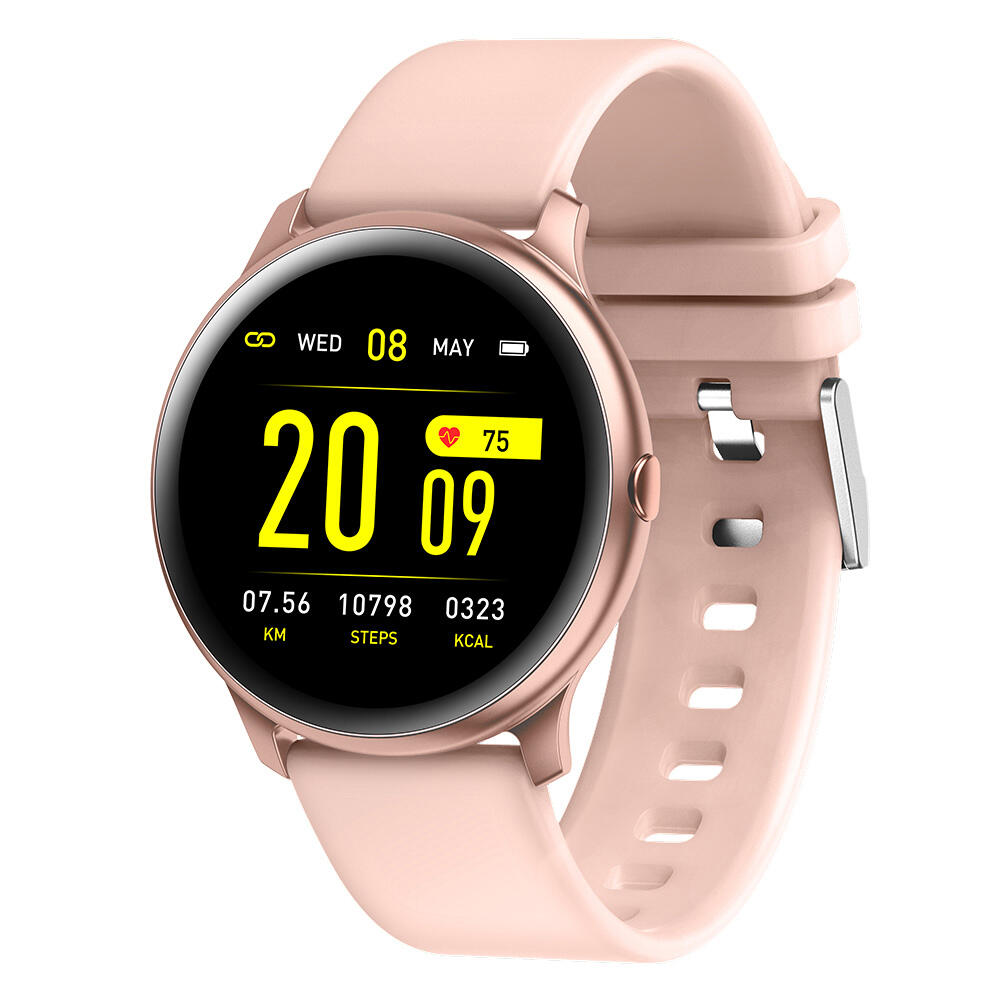 SmartWatch cu Bluetooth, monitorizarea ritmului cardiac, notificari, alarma, functii Fitness S50