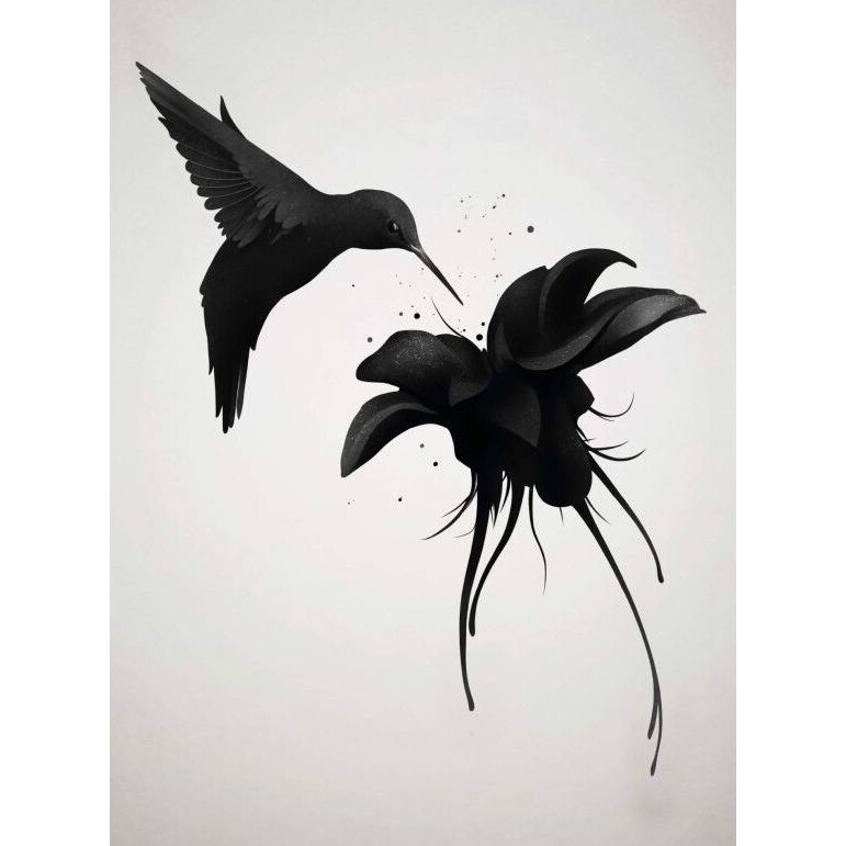 Fototapet animale Wizard Genius 5467-4 dimensiune 192cm (L) x 260cm (I) alb negru