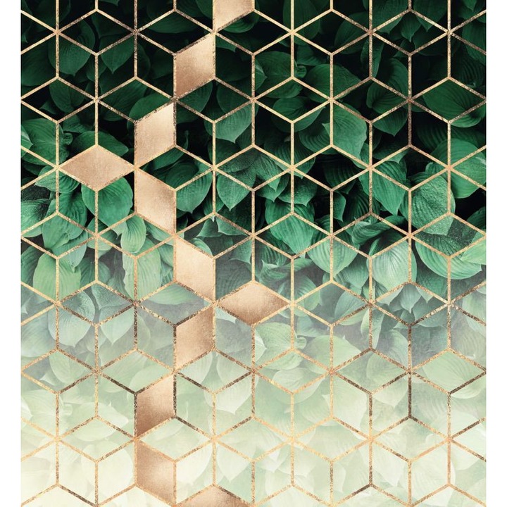 Fototapet abstract 3D Wizard Genius P7901 dimensiune 240cm (L) x 260cm (I) multicolor