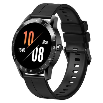 Ceas Smartwatch Blackview X1, Notificari, Pedometru, Puls, iOS/Android, Black Ceas Smartwatch Blackview X1, Notificari, Pedometru, Puls, iOS/Android, Black