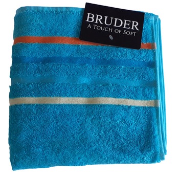 Prosop de fata Bruder, 100/50 cm, turcoaz Prosop de fata Bruder, 100/50 cm, turcoaz
