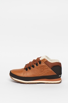 New Balance, Ghete de piele ecologica cu captuseala din blana shearling sintetica 754 New Balance, Ghete de piele ecologica cu captuseala din blana shearling sintetica 754