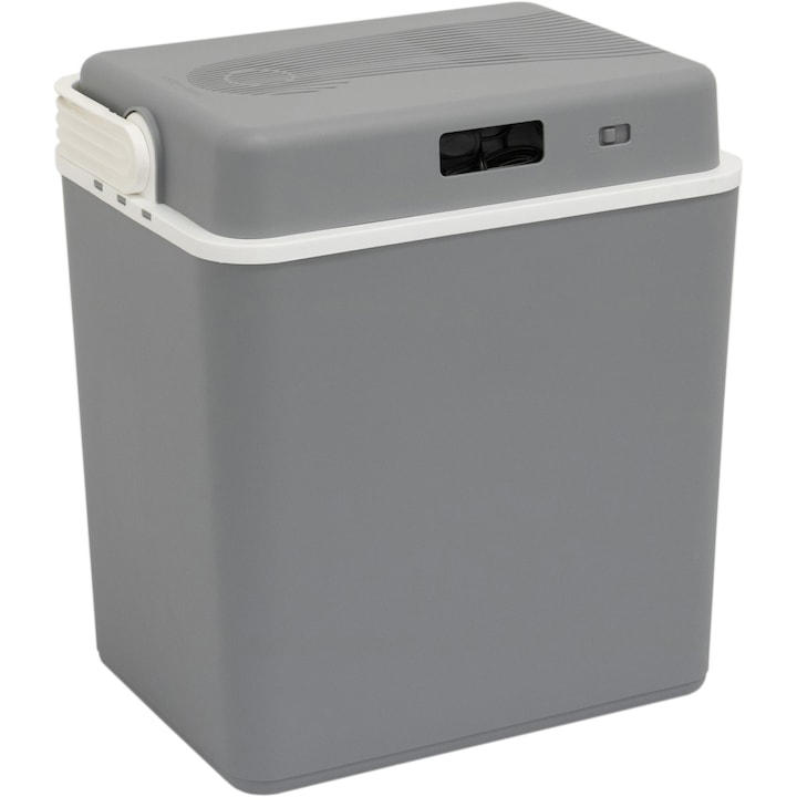 Хладилна кутия Connabride, 30 л, 12V-230Vi, Сив/Бял