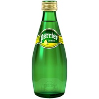 Apa Carbogazoasa Perrier Lemon, Sticla, 24x0.33l