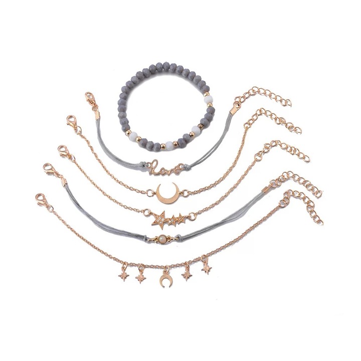 Set bratari BRT 9993629 Auriu