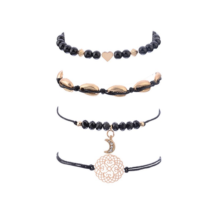 Set bratari BRT 9993662 Negru