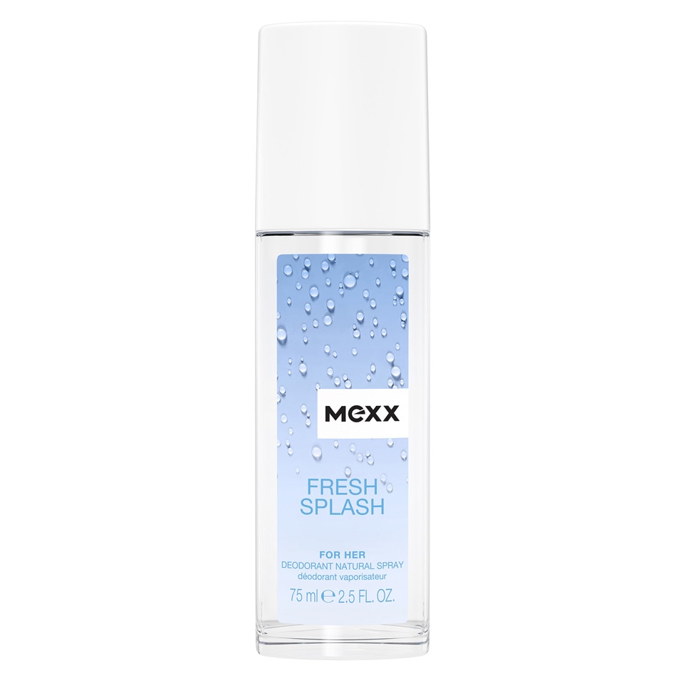 Deodorant natural spray Mexx Blockbuster, Femei, 75 ml