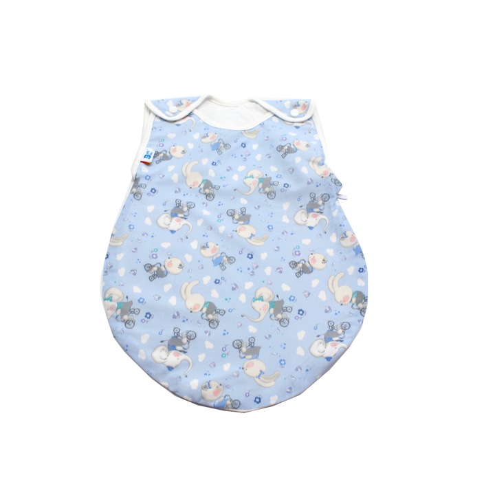 Hálózsák, BebeBaltic, tarka szín, 60 cm, 3-6 hónap, Rabbit TOG 0,5