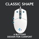 Logitech G102 Lightsync gaming egér, 8000 dpi, RGB, Fehér
