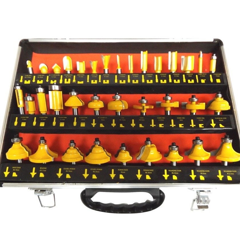 Set 35 freze pentru lemn , HSS , 8mm , RS35