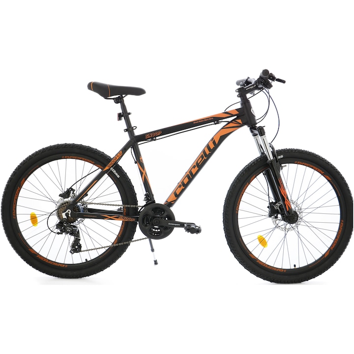 Велосипед MTB 26" SNOOP 5.0, Размер на рамката L, Черен/Оранжев