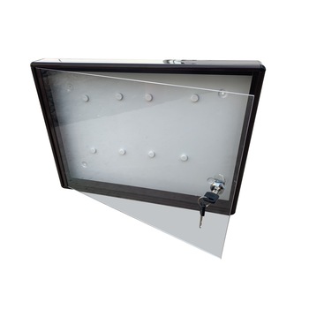 Avizier magnetic 480x350x50mm, aluminiu, Ferrobrand Avizier magnetic 480x350x50mm, aluminiu, Ferrobrand