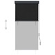 Jaluzea rulou de exterior, vidaXL, Textil, 80 x 250 cm, Gri antracit
