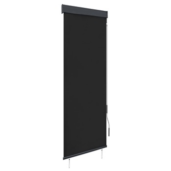 Jaluzea rulou de exterior, vidaXL, Textil, 60 x 250 cm, Gri antracit Jaluzea rulou de exterior, vidaXL, Textil, 60 x 250 cm, Gri antracit