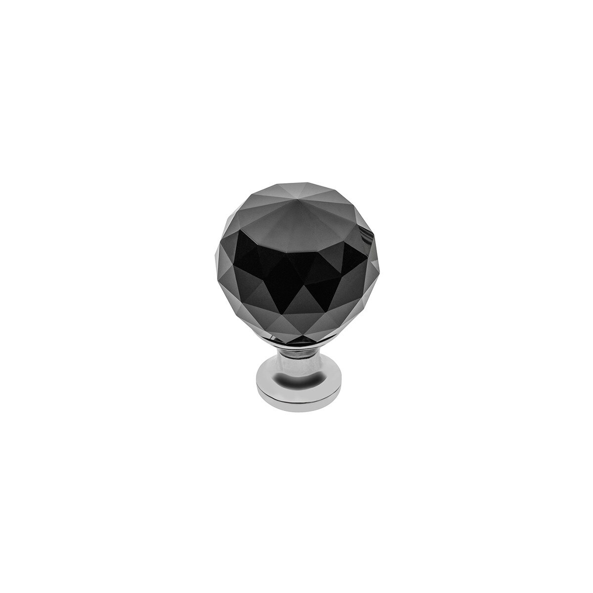 Buton Crystal Palace D 40 mm Black