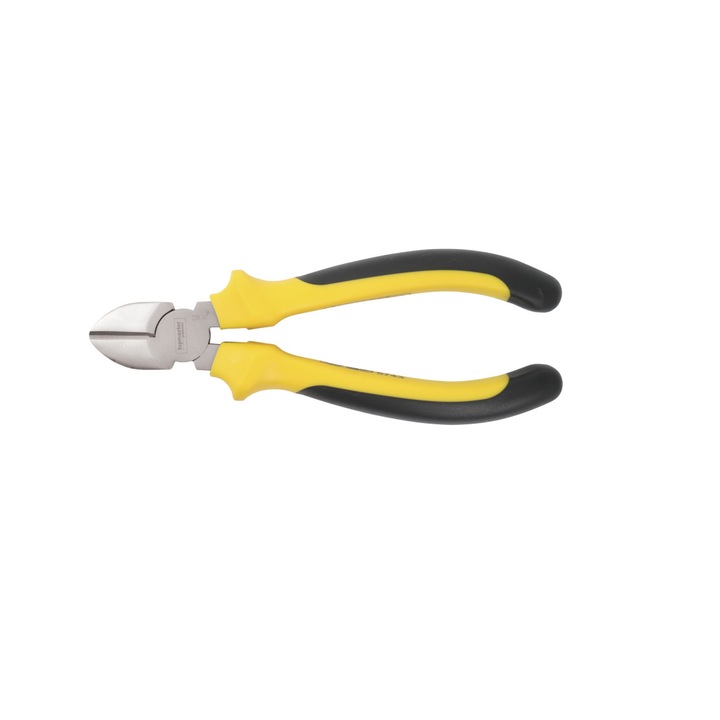 Клещи 175mm Topmaster 210117 CR-V Прави с гумена дръжка