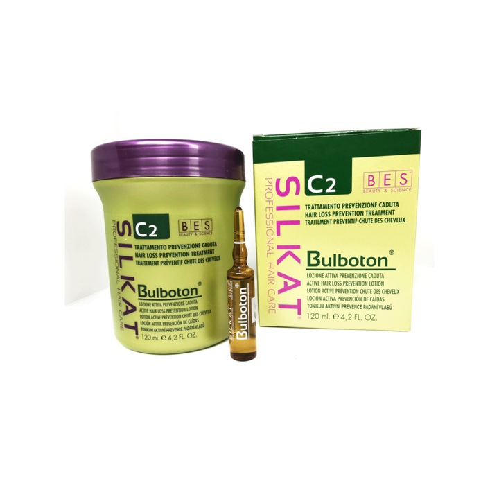 Bullboton ampulla hajhullás megelőzésére, a haj növekedését segíti 12x10 ml