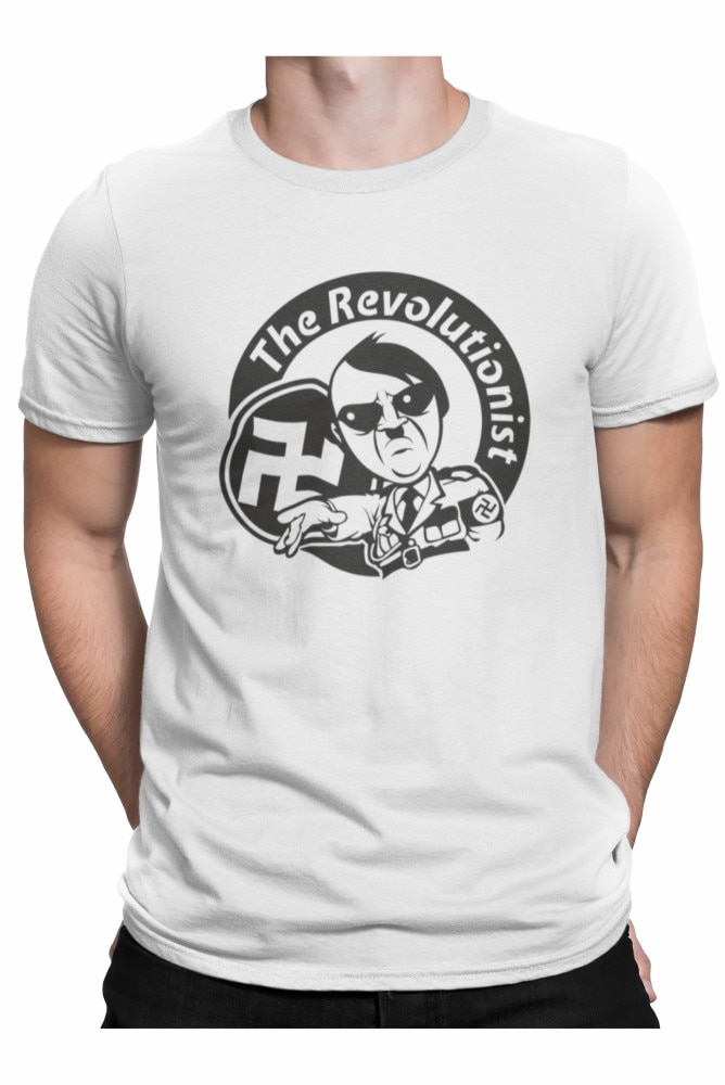 Tricou personalizat, auto, the revolutionist, Alb, Alb