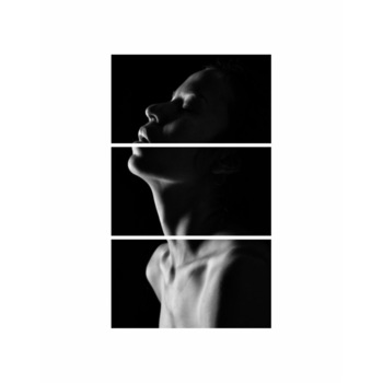 Tablou multicanvas 3 piese 90x150 cm, model Portret fata 14 Tablou multicanvas 3 piese 90x150 cm, model Portret fata 14